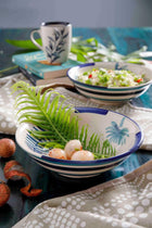 Wonderland Ceramic Medium Serving Bowl