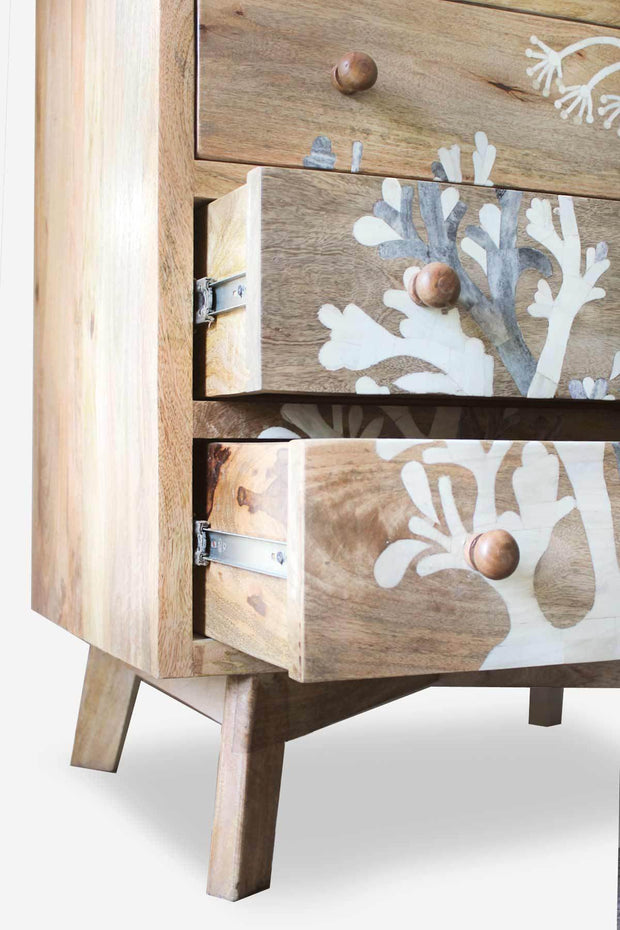 CHEST OF DRAWERS Wonderland Inlay Chest Of Drawers