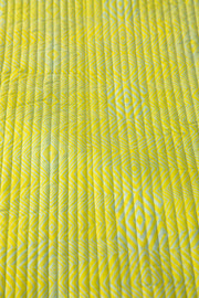 PRINT & PATTERN QUILTS Sobo Shadow  Lime Quilt