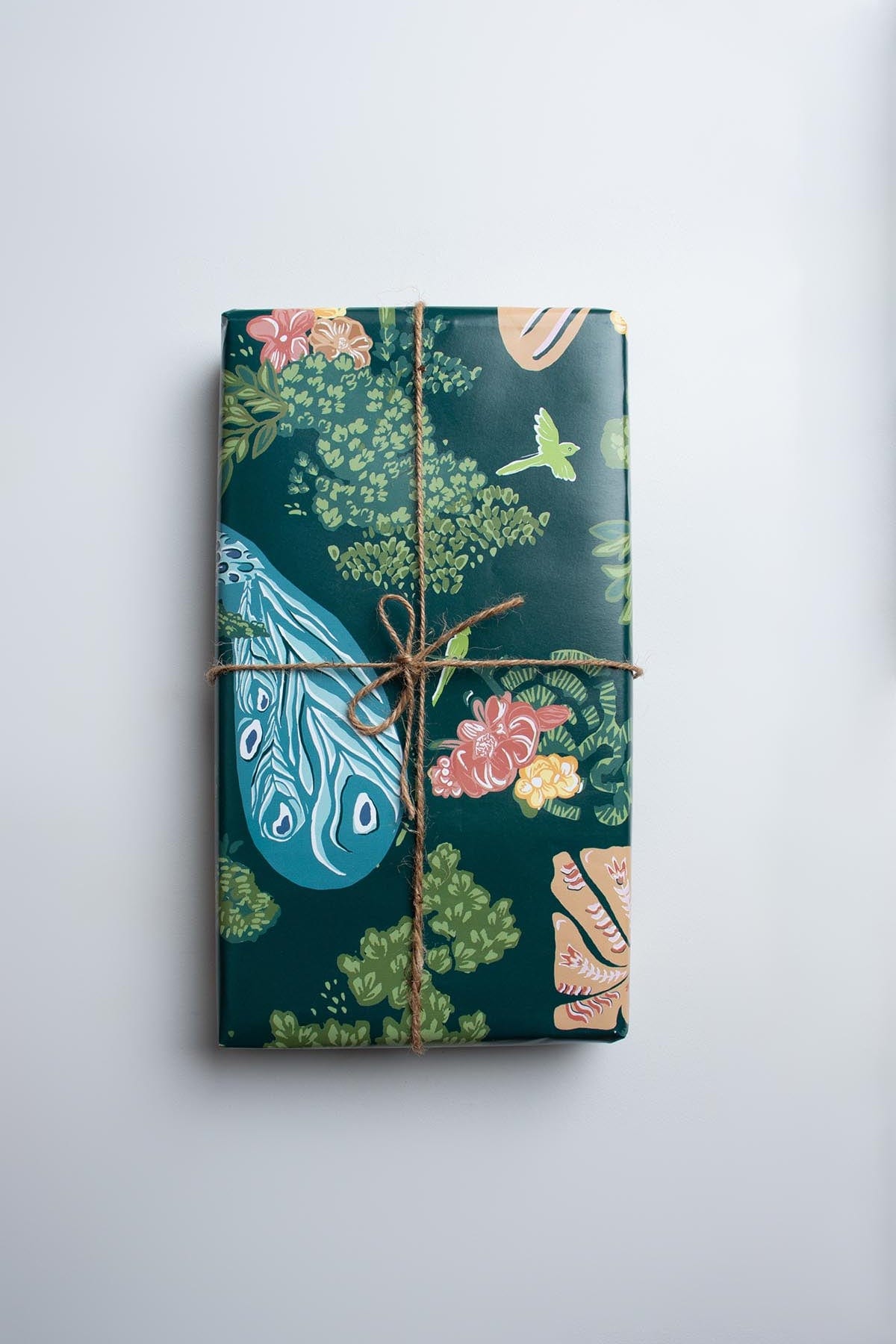 WRAPPING PAPERS Peacock Song Multi-Colored Gift Wrapping Paper (Set Of 6)