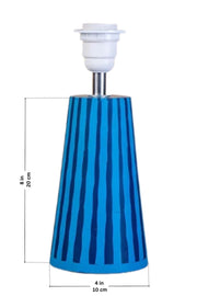 Cascade Ocean Blue Table Lamp