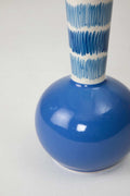 FLOWER VASES Wobble Bobble Ceramic Vase (Blue)