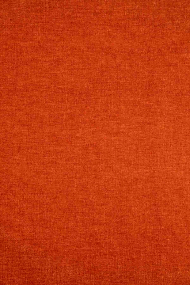 Shimoga Chenille Red Earth Upholstery Fabric