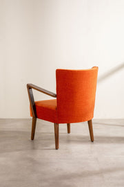 Shimoga Chenille Red Fabric