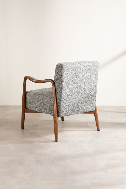 Sway Teak Wood Armchair