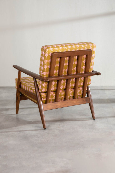 Inni Teak Wood Armchair