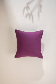 Pom Poms Grape Cushion Cover (41 Cm X 41 Cm)