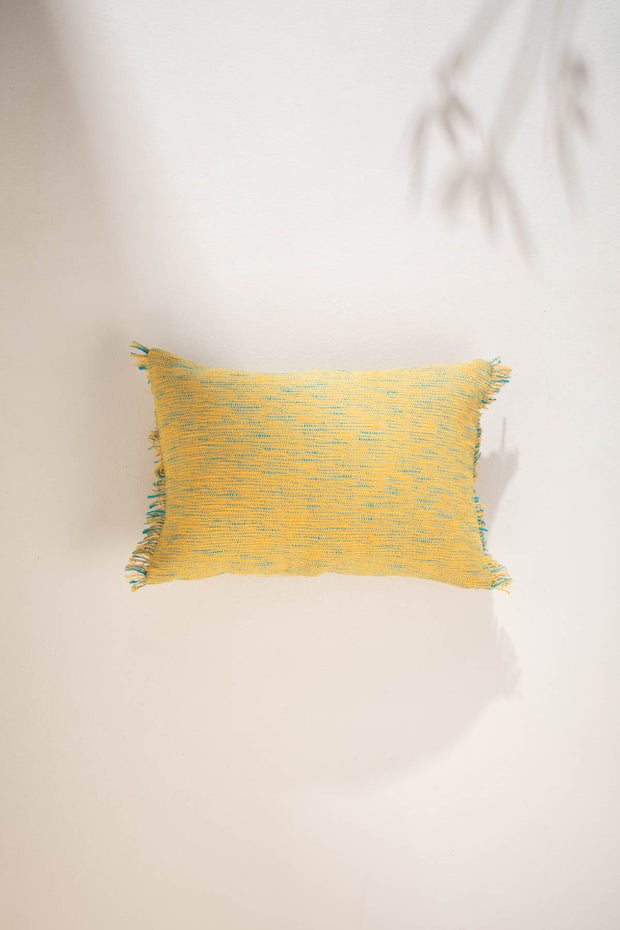 Wheatfield Ochre Yellow Cushion Cover (36 Cm X 50 Cm)