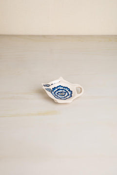 10000017287 DAMASK TEA BAG THINGY (SET OF 2) BLUE