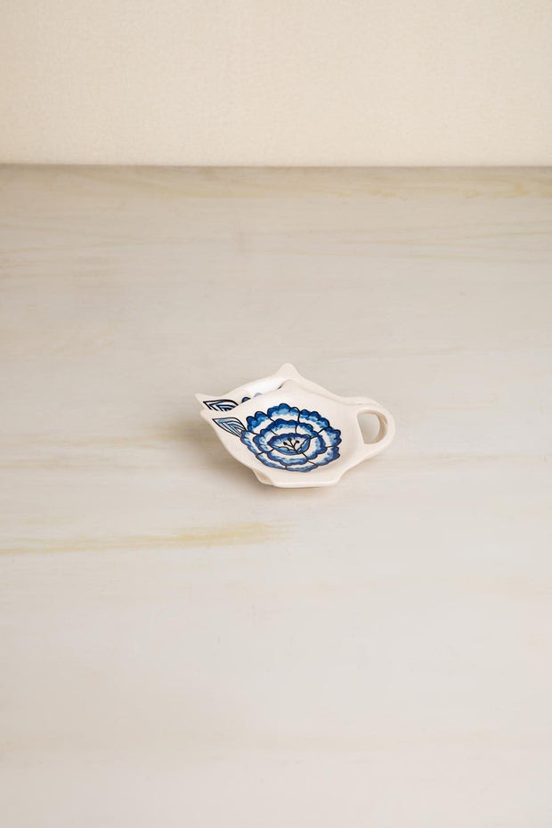10000017287 DAMASK TEA BAG THINGY (SET OF 2) BLUE