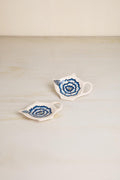 10000017287 DAMASK TEA BAG THINGY (SET OF 2) BLUE