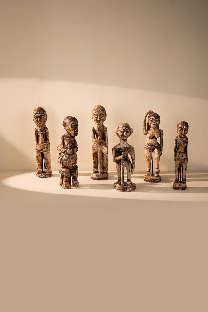 10000017358 HOJAI ASSORTED RECLAIMED WOODEN SCULPTURE NATURAL