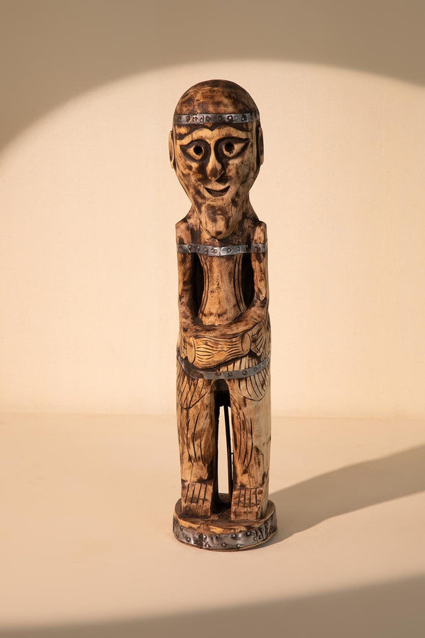 10000017358 HOJAI ASSORTED RECLAIMED WOODEN SCULPTURE NATURAL