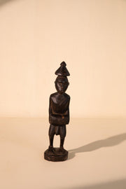 10000017359 KARBI ASSORTED RECLAIMED WOODEN SCULPTURE WALNUT