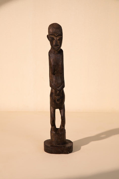 10000017359 KARBI ASSORTED RECLAIMED WOODEN SCULPTURE WALNUT
