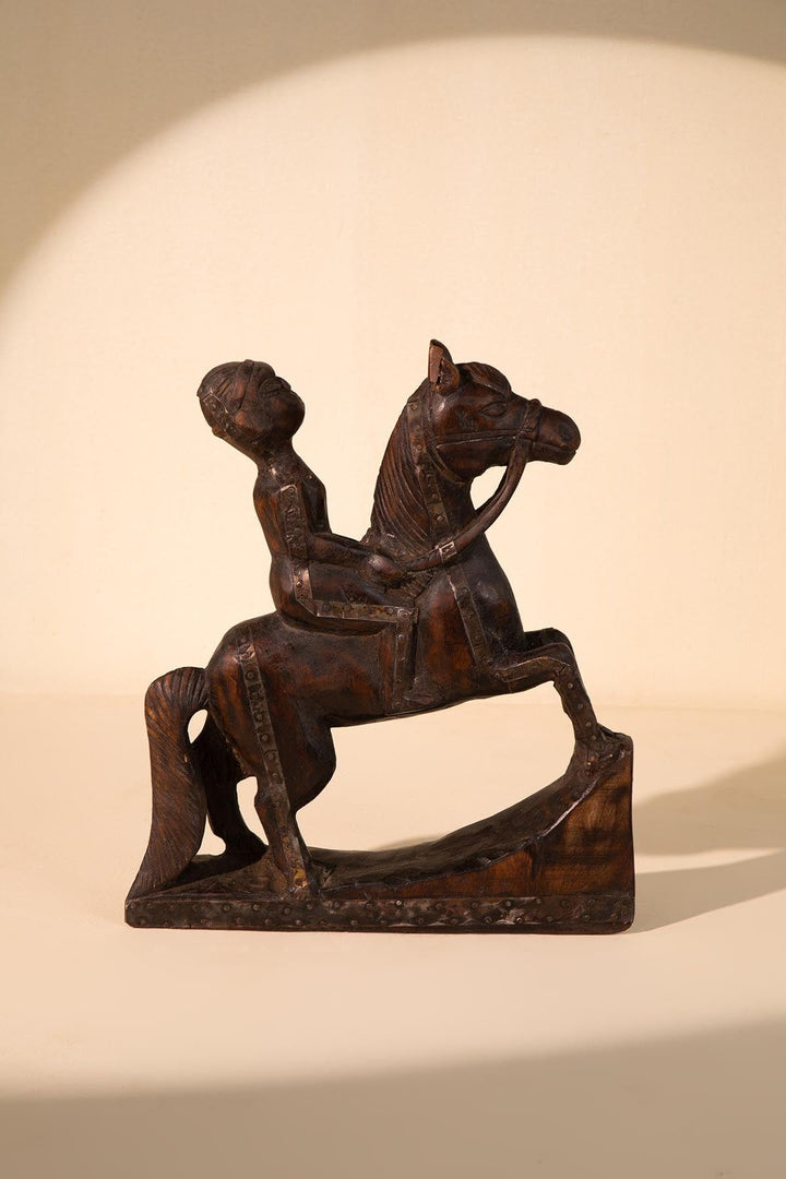 10000017360 MORI RECLAIMED WOODEN SCULPTURE WALNUT