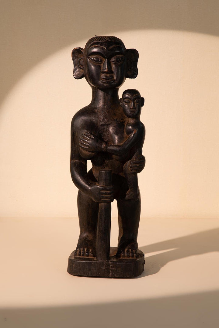 10000017362 DIMA RECLAIMED WOODEN SCULPTURE WALNUT