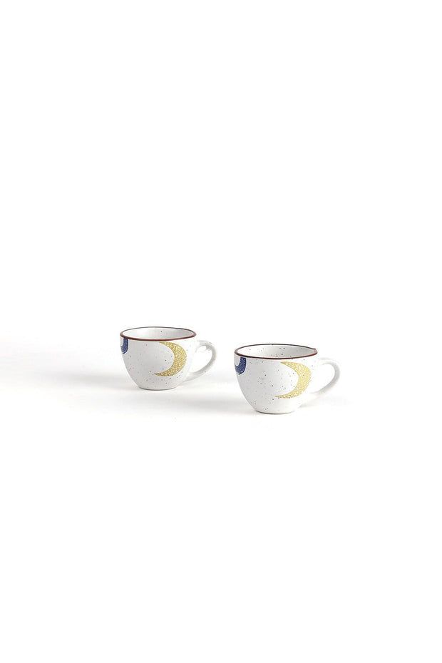 10000017387 FACE TO FACE TEA CUP (SET OF 2) MULTI
