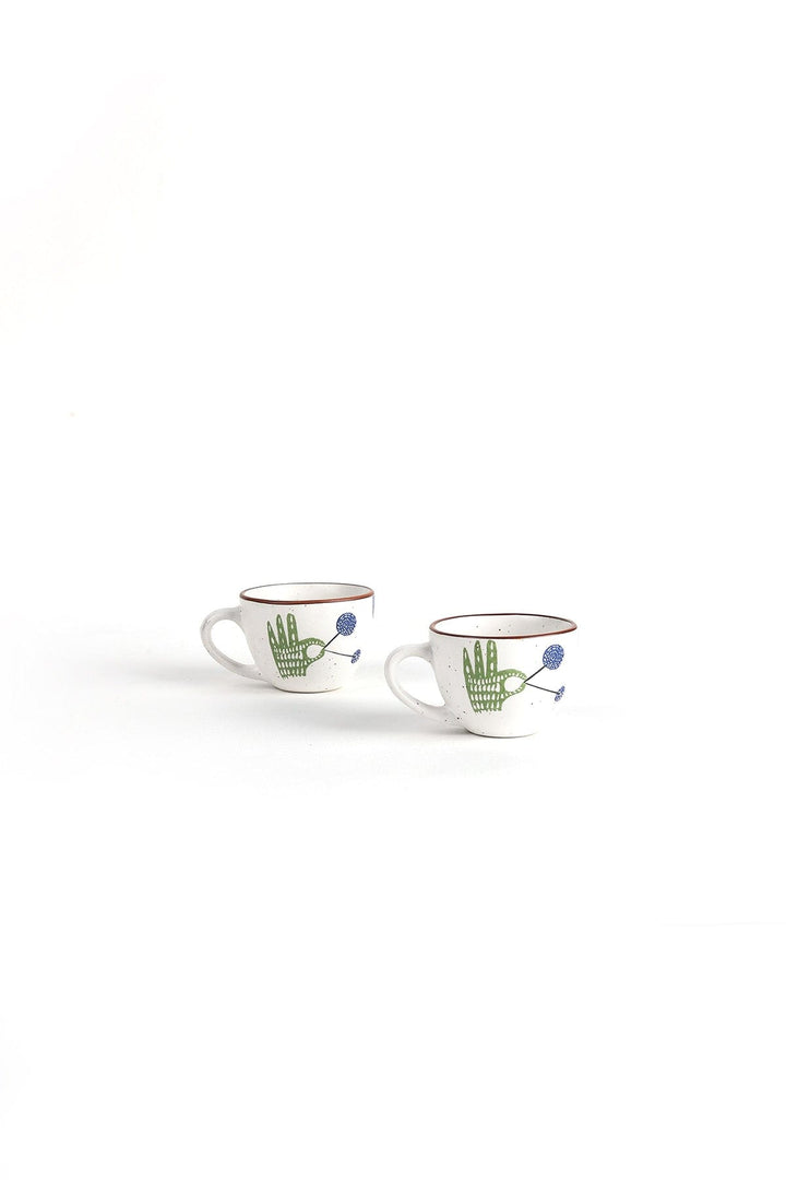 10000017387 FACE TO FACE TEA CUP (SET OF 2) MULTI