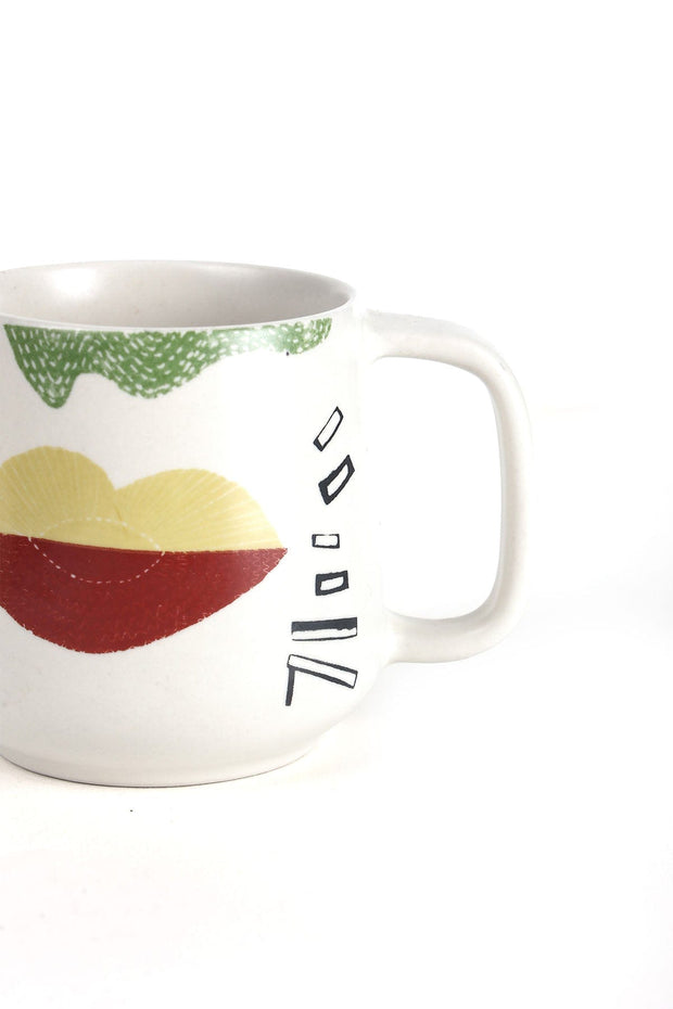 10000017388 FACE TO FACE COFFEE MUG (SET OF 2) MULTI