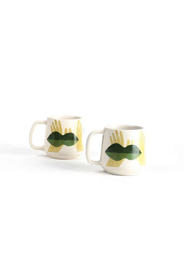 10000017388 FACE TO FACE COFFEE MUG (SET OF 2) MULTI