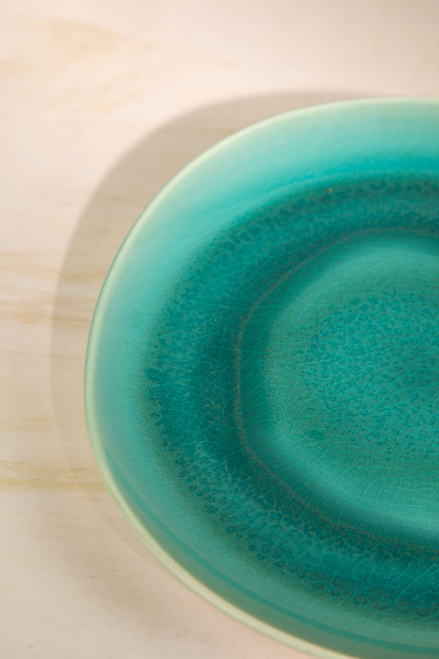 10000017398 MIDORI DINNER PLATE EMERALD GREEN