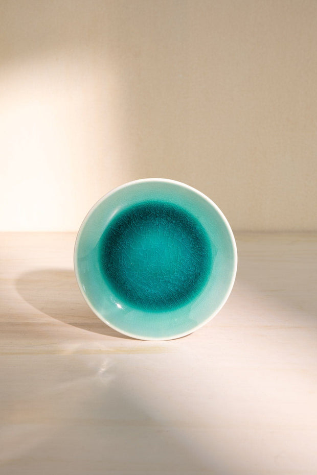 10000017399 MIDORI SIDE PLATE EMERALD GREEN
