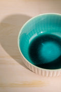 10000017401 MIDORI SERVING BOWL M  EMERALD GREEN