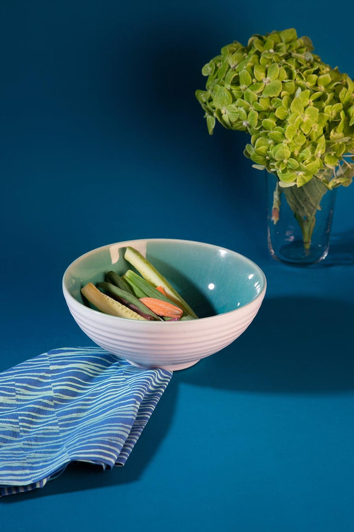 10000017402 MIDORI PASTA BOWL EMERALD GREEN