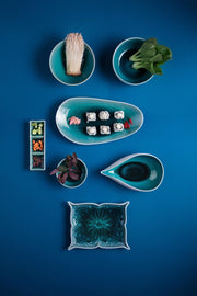 10000017406 MIDORI THREE PART TRAY EMERALD GREEN