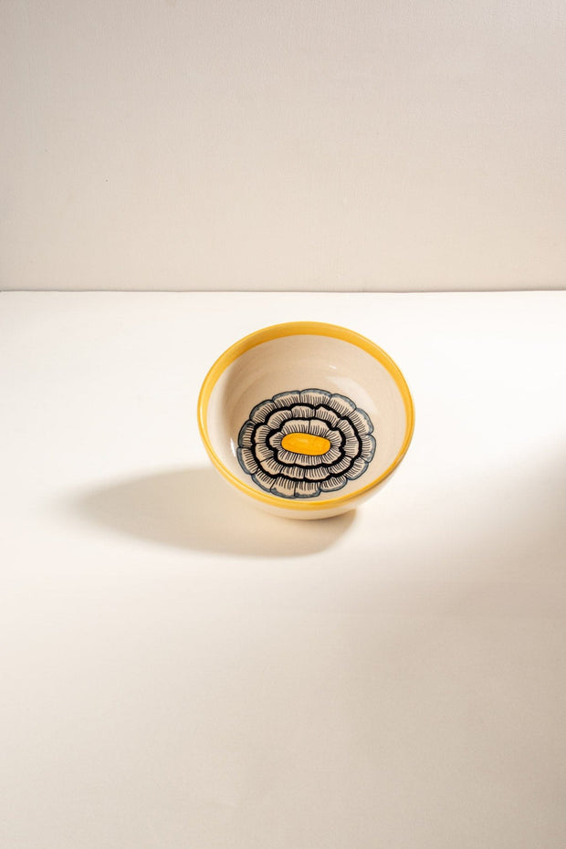 10000017409 TULUKKA CEREAL BOWL MUSTARD YELL