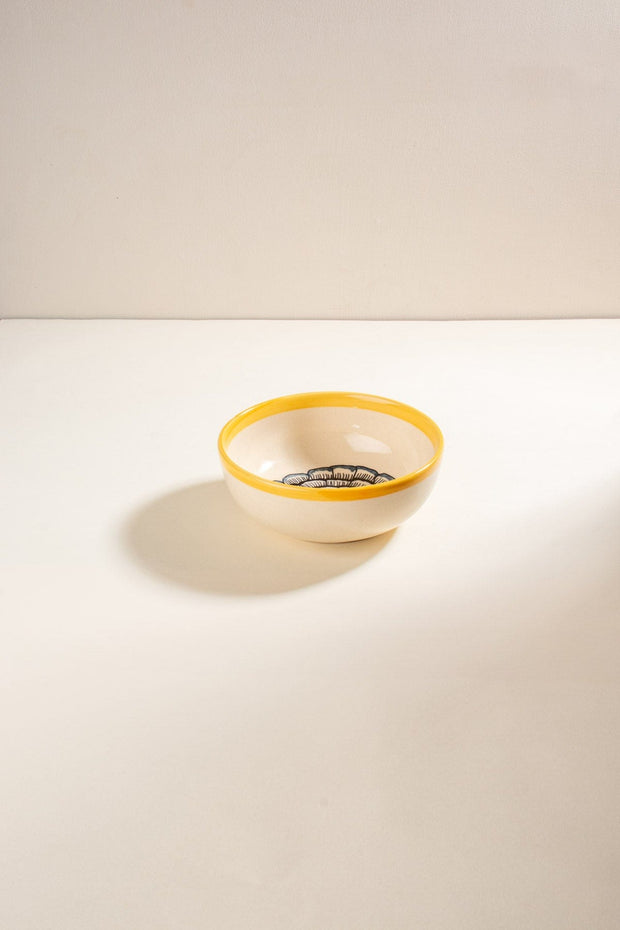 10000017409 TULUKKA CEREAL BOWL MUSTARD YELL
