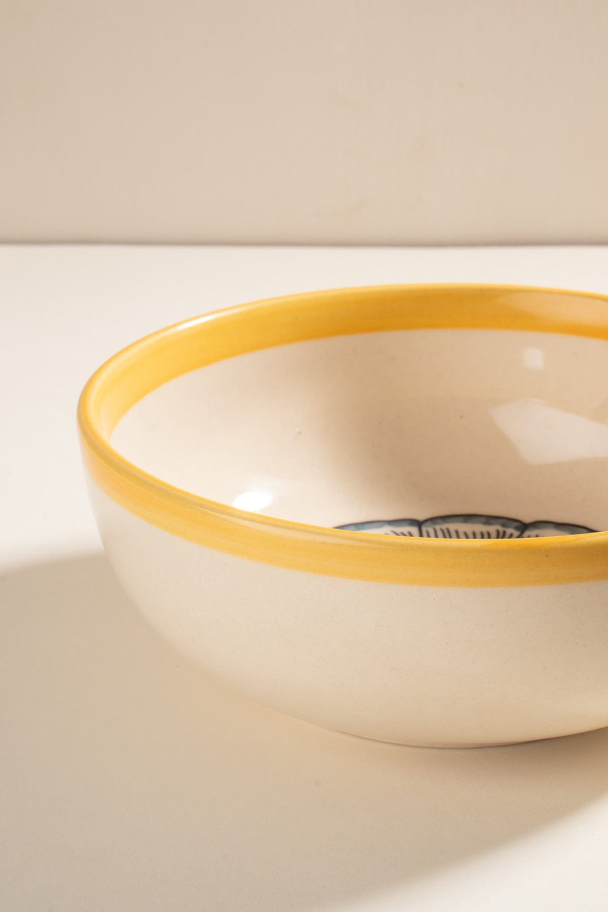 10000017409 TULUKKA CEREAL BOWL MUSTARD YELL