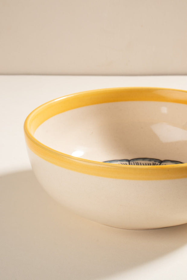 10000017409 TULUKKA CEREAL BOWL MUSTARD YELL