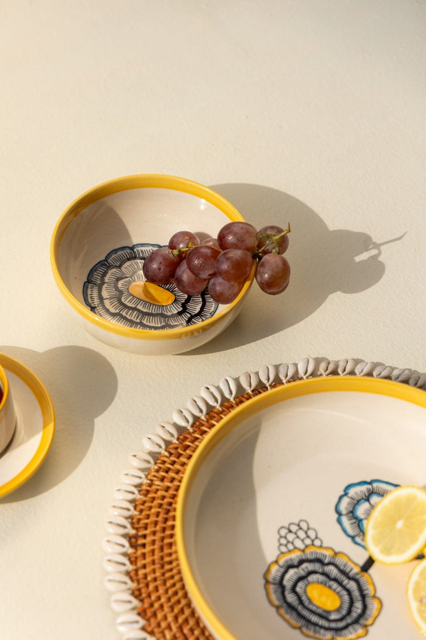 10000017409 TULUKKA CEREAL BOWL MUSTARD YELL