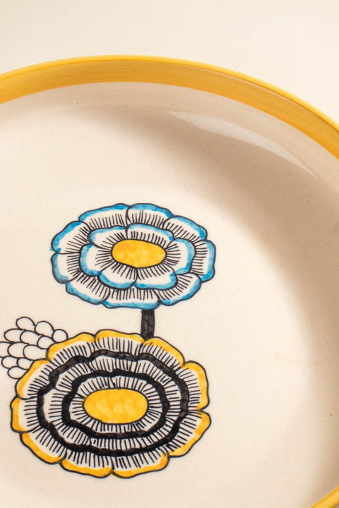 10000017410 TULUKKA PASTA BOWL MUSTARD YELL