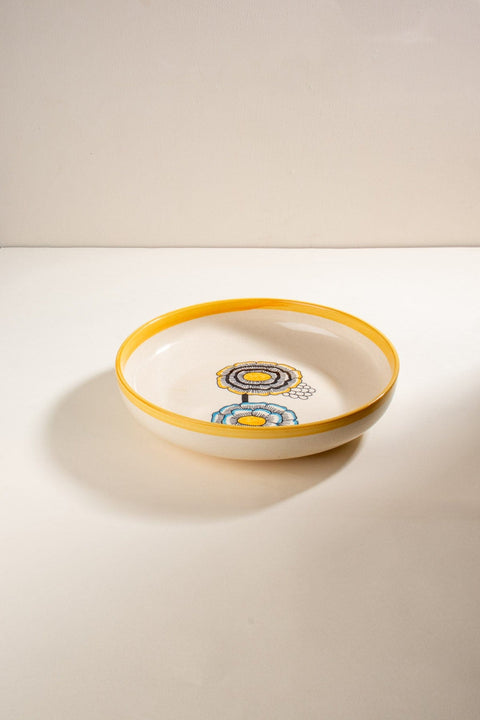 10000017410 TULUKKA PASTA BOWL MUSTARD YELL