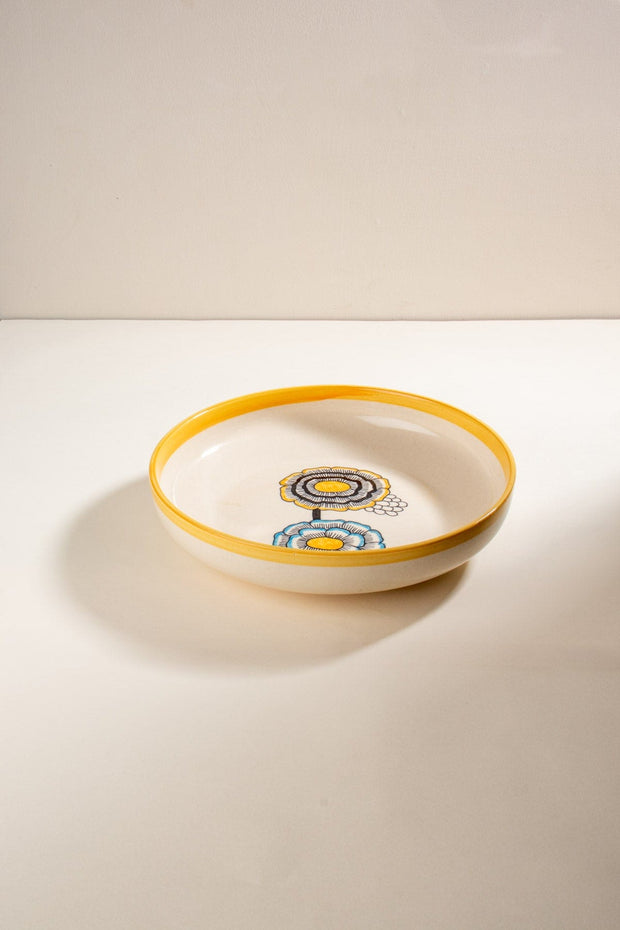10000017410 TULUKKA PASTA BOWL MUSTARD YELL