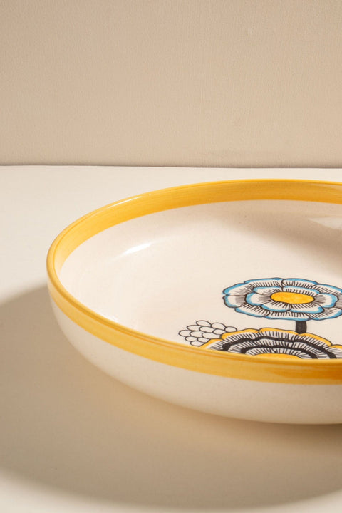 10000017410 TULUKKA PASTA BOWL MUSTARD YELL