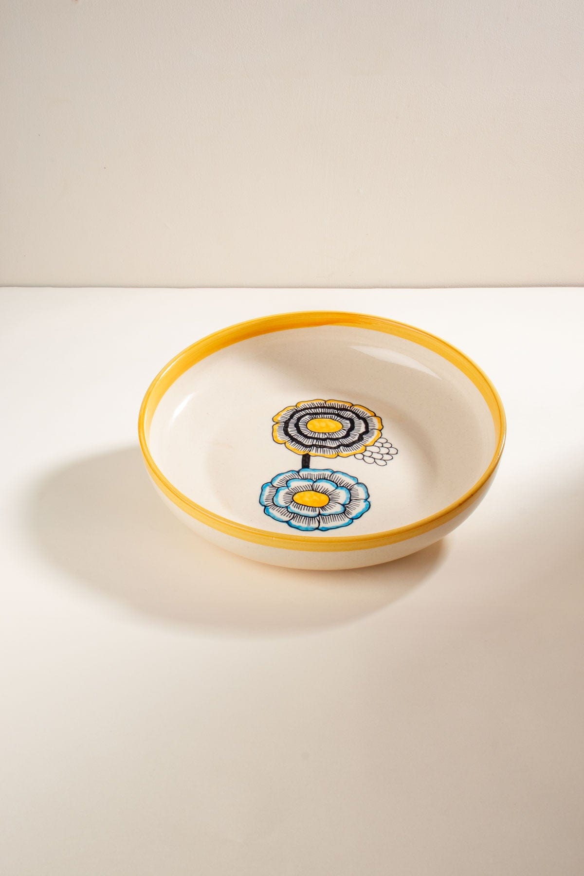 10000017410 TULUKKA PASTA BOWL MUSTARD YELL