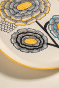 10000017411 TULUKKA OVAL PLATTER MUSTARD YELL