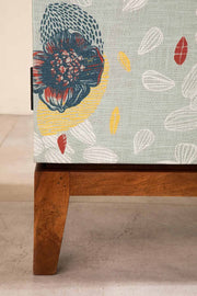 10000017430 POD UPHOLSTERED CABINET MANGO WALNUT