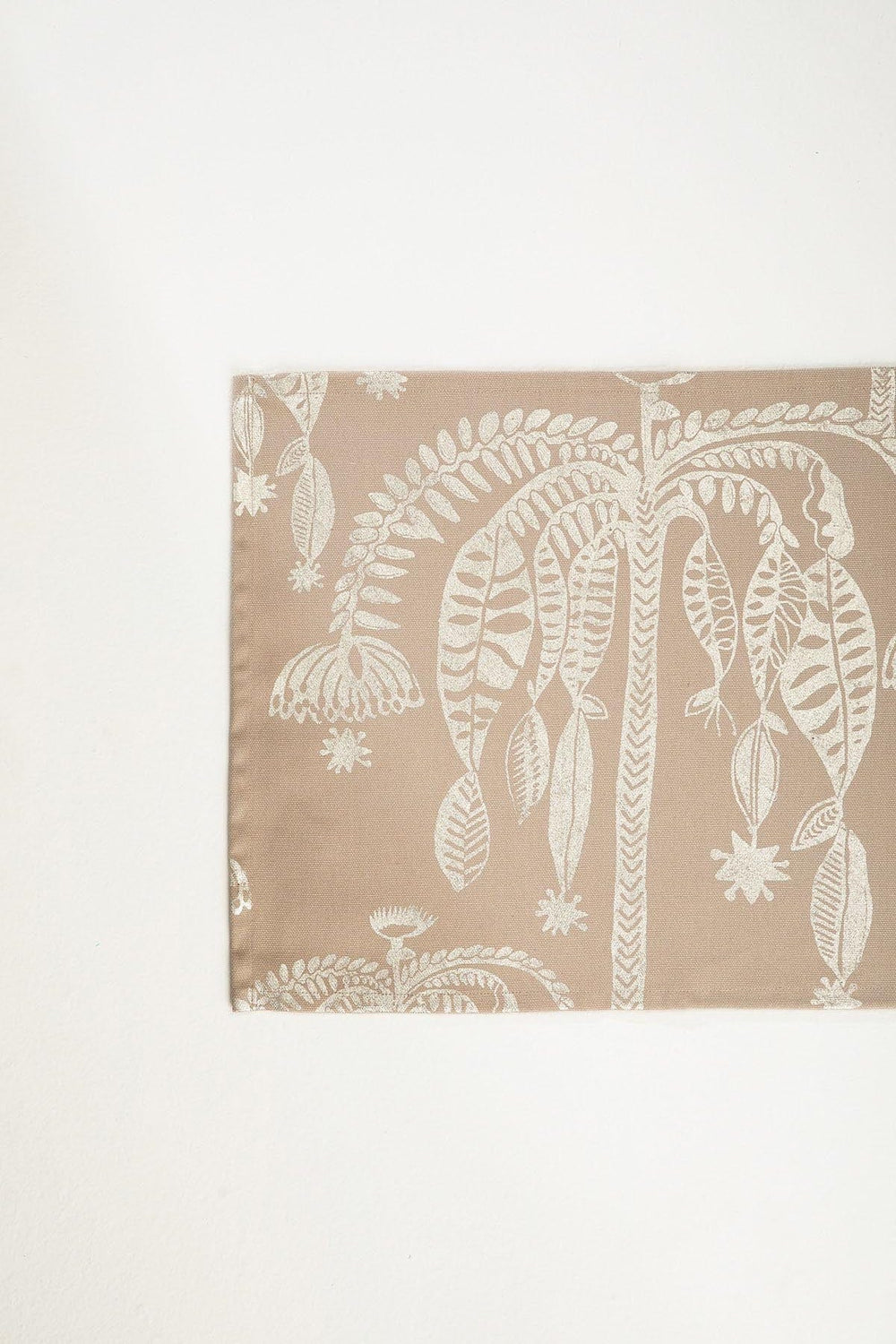 10000017483 TODDY PALM TABLE MAT (SET OF 4) GOLD