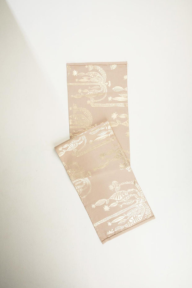 10000017484 TODDY PALM TABLE RUNNER GOLD