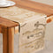Toddy Palm Gold Table Runner