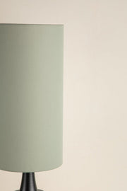 10000017498 SOLID TALL CYLINDER LAMPSHADE SAGE GREEN