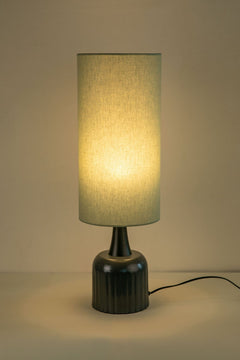 10000017498 SOLID TALL CYLINDER LAMPSHADE SAGE GREEN