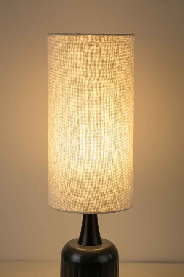 10000017499 LOOSE WEAVE TALL CYLINDER LAMPSHADE OFF WHITE