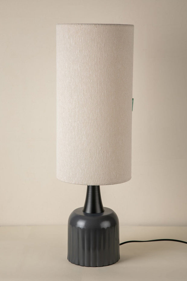 10000017499 LOOSE WEAVE TALL CYLINDER LAMPSHADE OFF WHITE