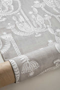 10000017507 TODDY PALM PRINTED HEAVY FABRIC TAUPE
